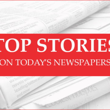 December 13th Top Stories on Newspapers