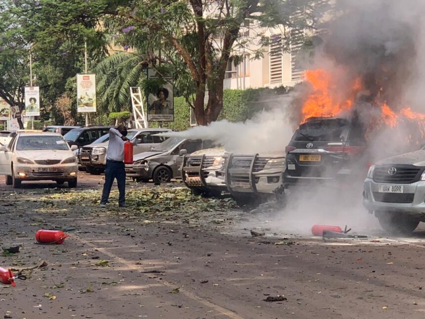 2 explosions claim lives in Kampala, leaving others injured