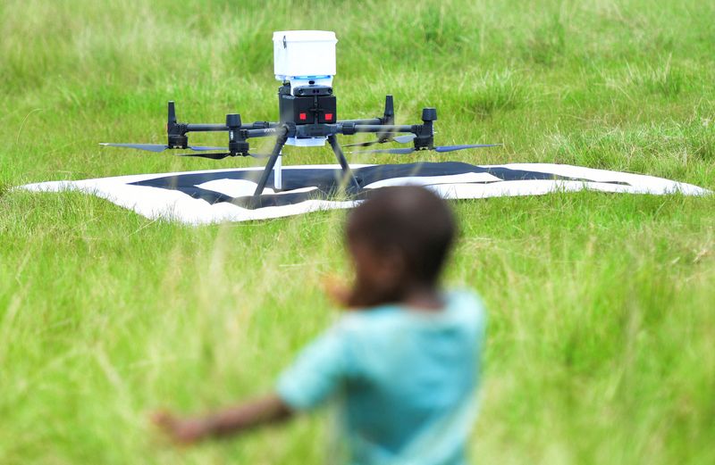 Uganda uses drones for HIV medicine supply