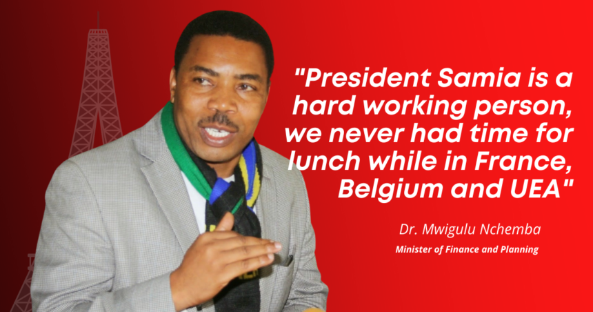 Mwigulu hails President Samia’s hard working spirit