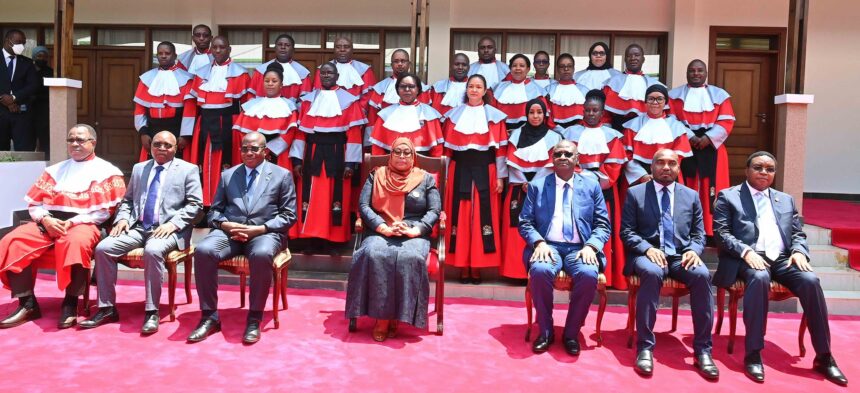 President Samia Suluhu and her eager to bridge gender gap in the Judiciary.
