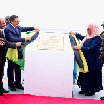 President Samia Suluhu Opens the Biggest Dam in East Africa, an initiative to Address Sugar Shortages in Tanzania.