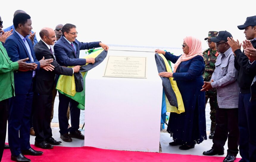 President Samia Suluhu Opens the Biggest Dam in East Africa, an initiative to Address Sugar Shortages in Tanzania.