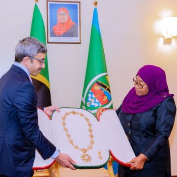 President Samia Suluhu Hassan Awarded UAE’s Prestigious “Mother of the Nation” Medal