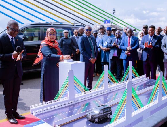 7 CAR IN Tanzania unveils longest bridge in East and Central Africa