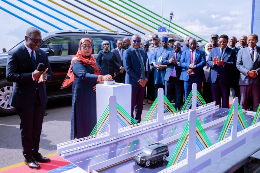 Tanzania unveils longest bridge in East and Central Africa
