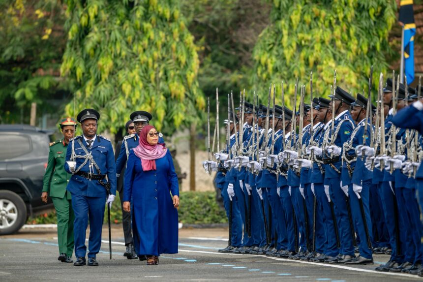 President Samia urges new police officers to tackle road accidents, corruption