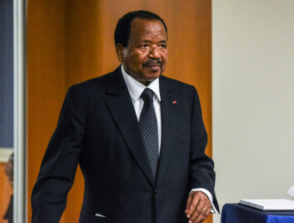 Cameroon's President Paul Biya is seen at the 72nd United Nations General Assembly at U.N. headquarters in New York City Cameroon’s 92-year-old President Paul Biya announces bid for eighth term