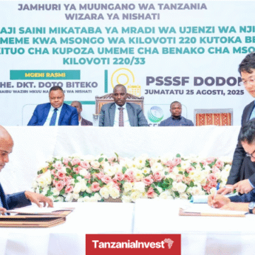 Tanzania Signs USD 105.6 Million Contracts to Connect Kagera Region to National Grid in 24 Months.