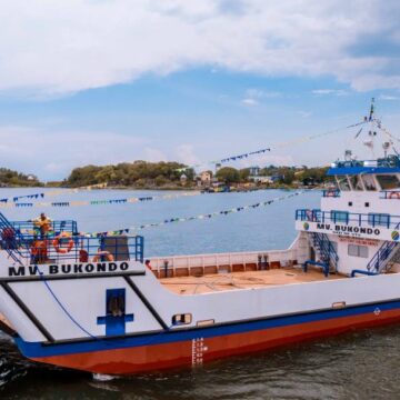 MV Bukondo Ferry Launched to Boost Lake Victoria Transport in Ukerewe.