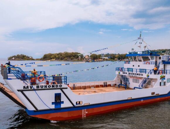 MV Bukondo Ferry Launched to Boost Lake Victoria Transport in Ukerewe.