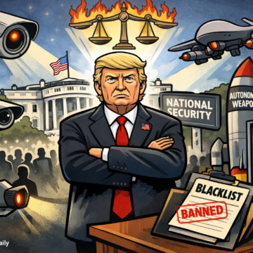 ChatGPT Image Feb 28, 2026, 10_36_52 AM American Silent Dictatorship? Trump’s AI Crackdown Signals a New Age of Power in Washington