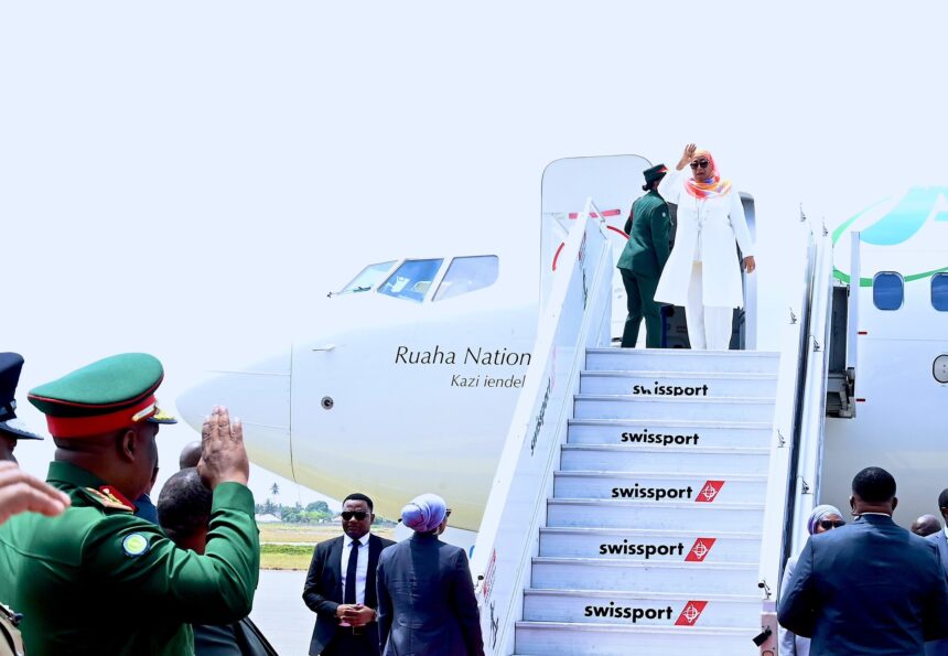 HA8gilbakAA1v2n Samia’s foreign visits target investment opportunities, not aid