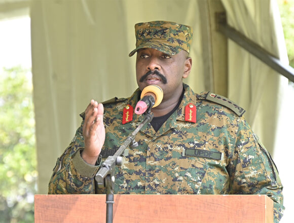 Muhoozi orders men who urinate by the roadside to be jailed for 5 years
