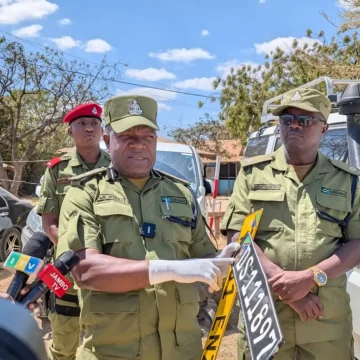 TAARIFA,Kutoka Polisi Mkoa wa Dodoma Driver arrested for threatening another driver with a fake gun