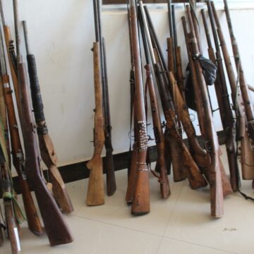 silaha-pic-data Residents urged to surrender illegal firearms within the remaining 18 days